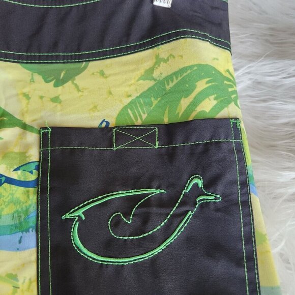 Mojo Gear Fishing Performance Board Shorts Swim Trunk Men Sz 36 - Picture 5 of 16